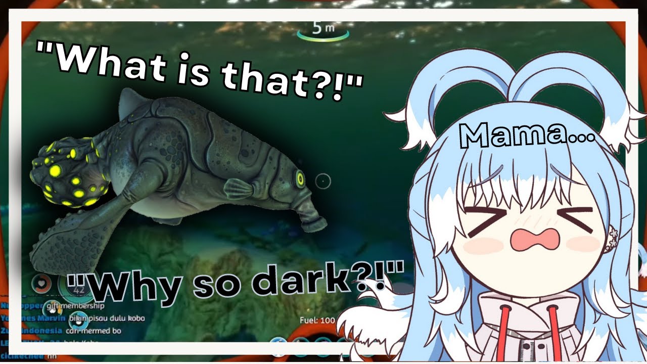 Scared Kobo in Subnautica is So Adorable~ HoloID - [Kobo Kanaeru]
