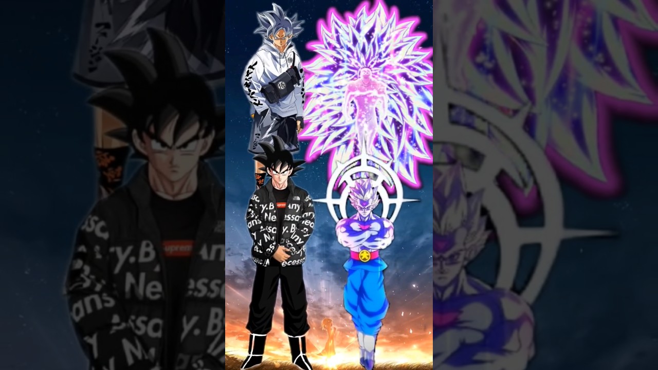 Drip Goku vs zeno & daishinkan 🔥🔥🔥 #anime #dragonball