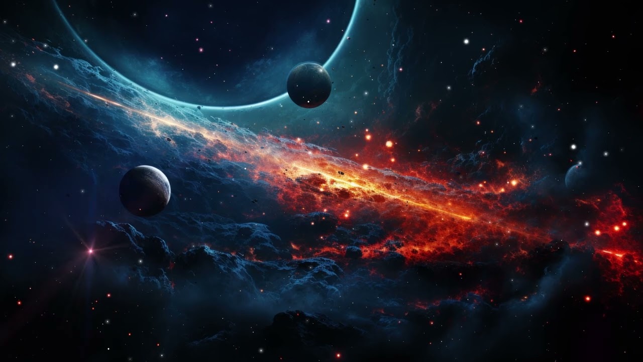 Космическая эмбиентная музыка ✨ Релаксация в космическом путешествии ✨ Полеты на планетах