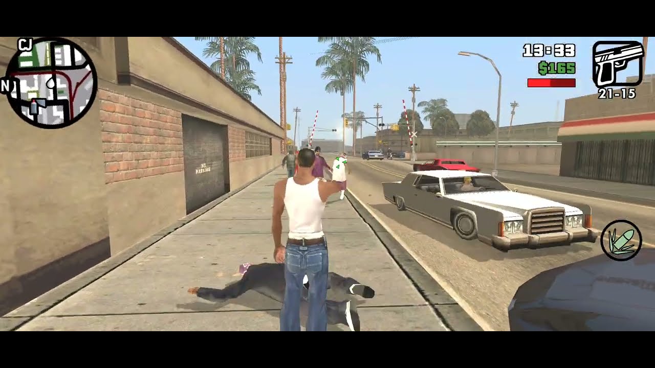 GTA San Andreas/gangster kee sat fight hoo gaya mare sat