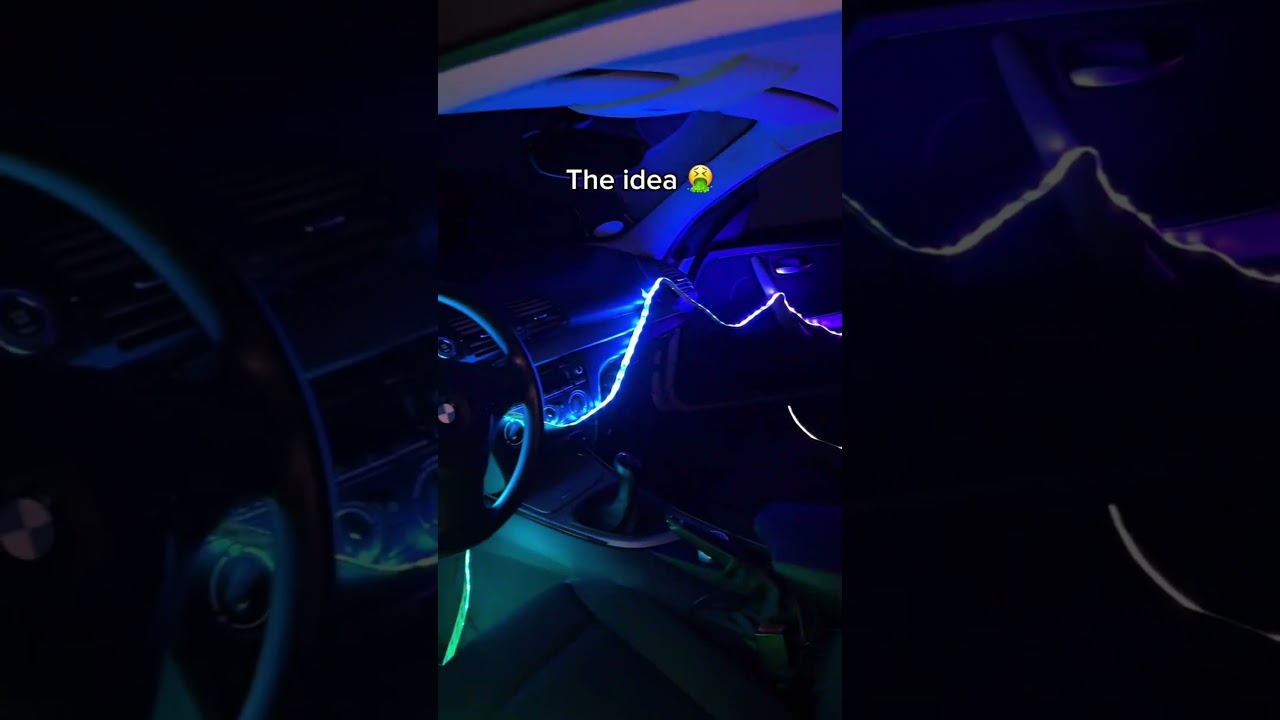 BMW Glow Up – RGB LED Strips Make Your Ride Look INSANE at Night! 🏎️🌈 