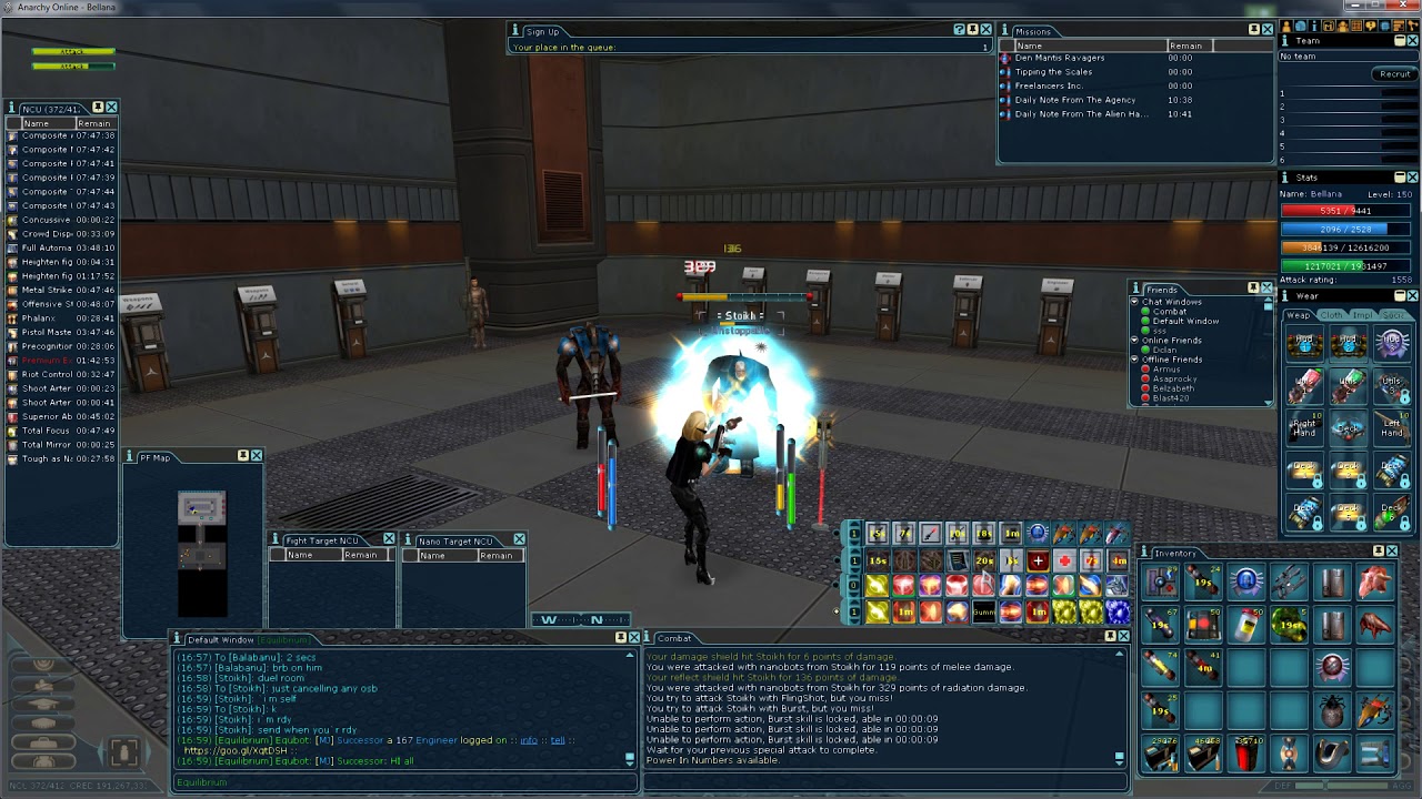 Anarchy Online - 150 Soldier Vs Keeper