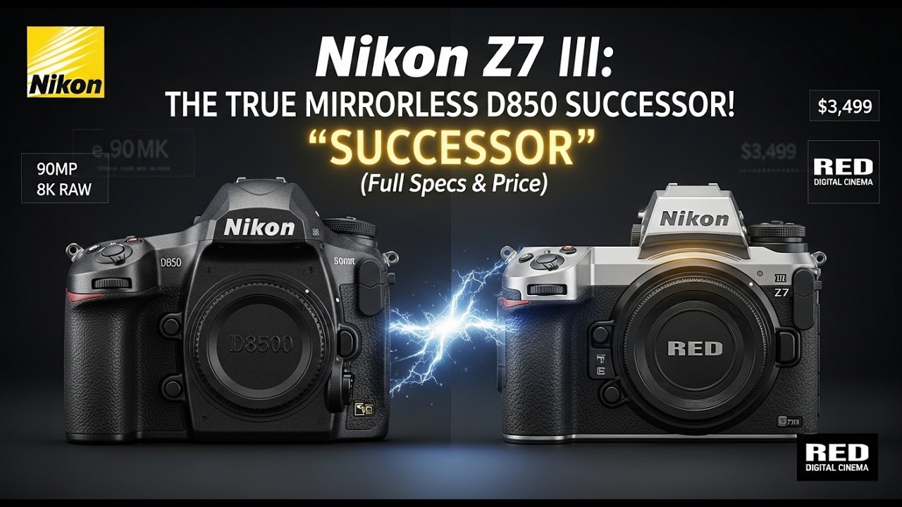 Nikon Z7 III: The TRUE Mirrorless D850 Successor! (Full Specs & Price Leak)