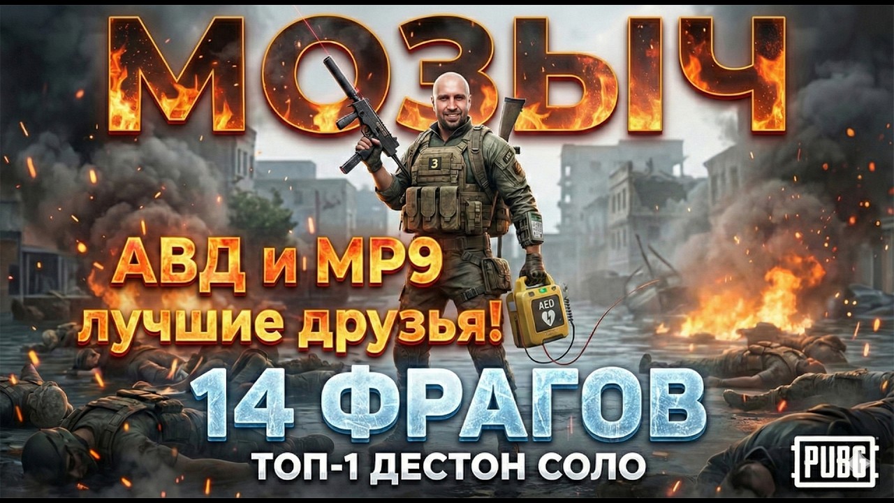 АВД и глупость соперников позволили мне настрелять 14 фрагов и взять этот топчик