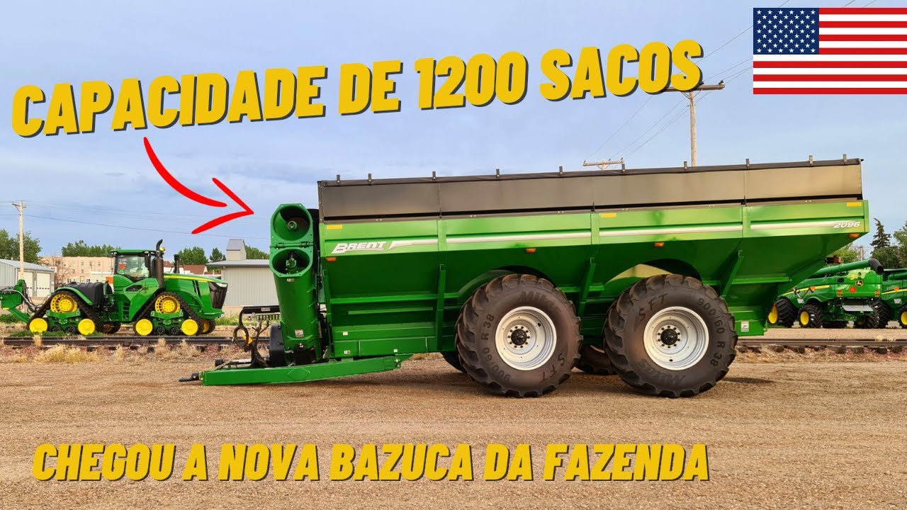 Bazuca BRENT Avalanche 2096 | 2000 bushels = 70 toneladas de grãos