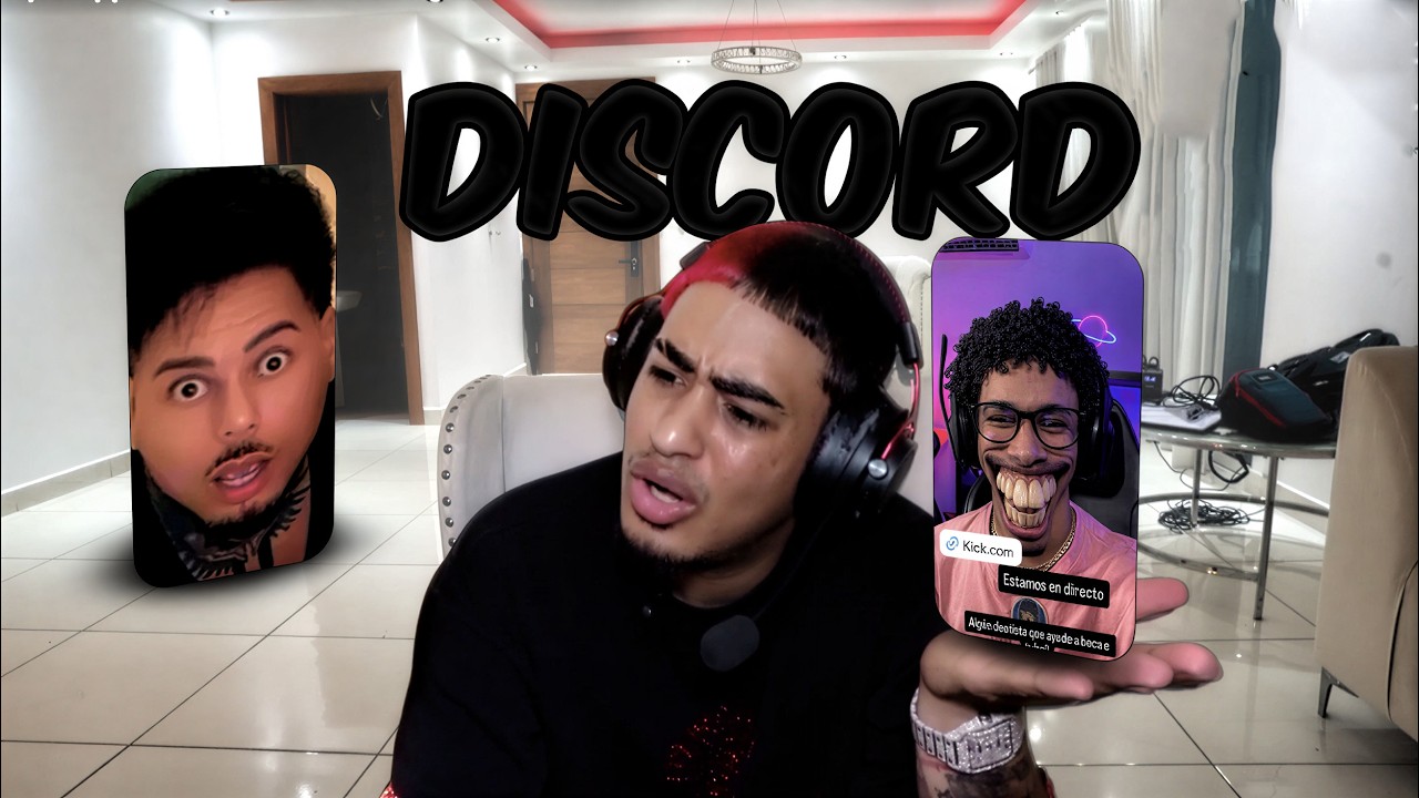 REACCIONANDO DISCORD (SALE MAL)