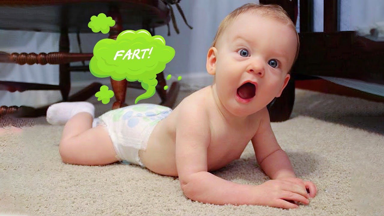 Funniest Baby Fart Reactions Compilation - Funny Baby Videos