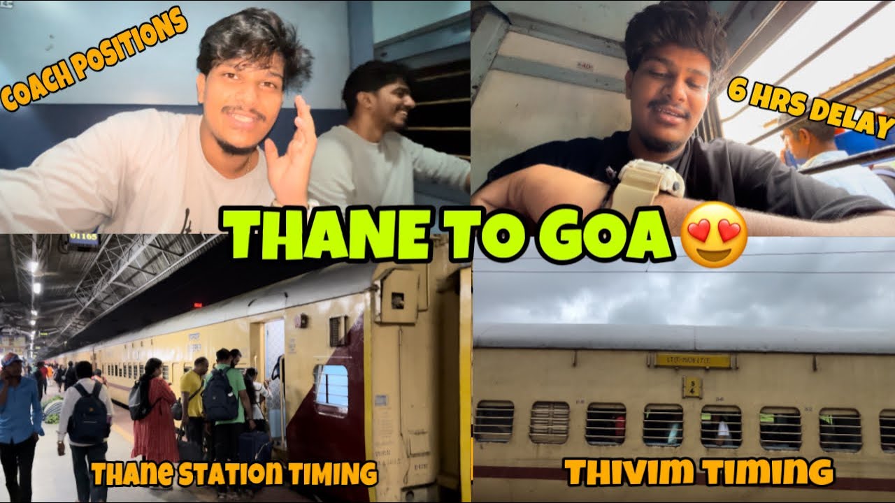 Thane To Goa Train Journey | MAJN SPL | Best Or Worst Train To Travel | MR RS VLOGS | SAHIL RAJORIA