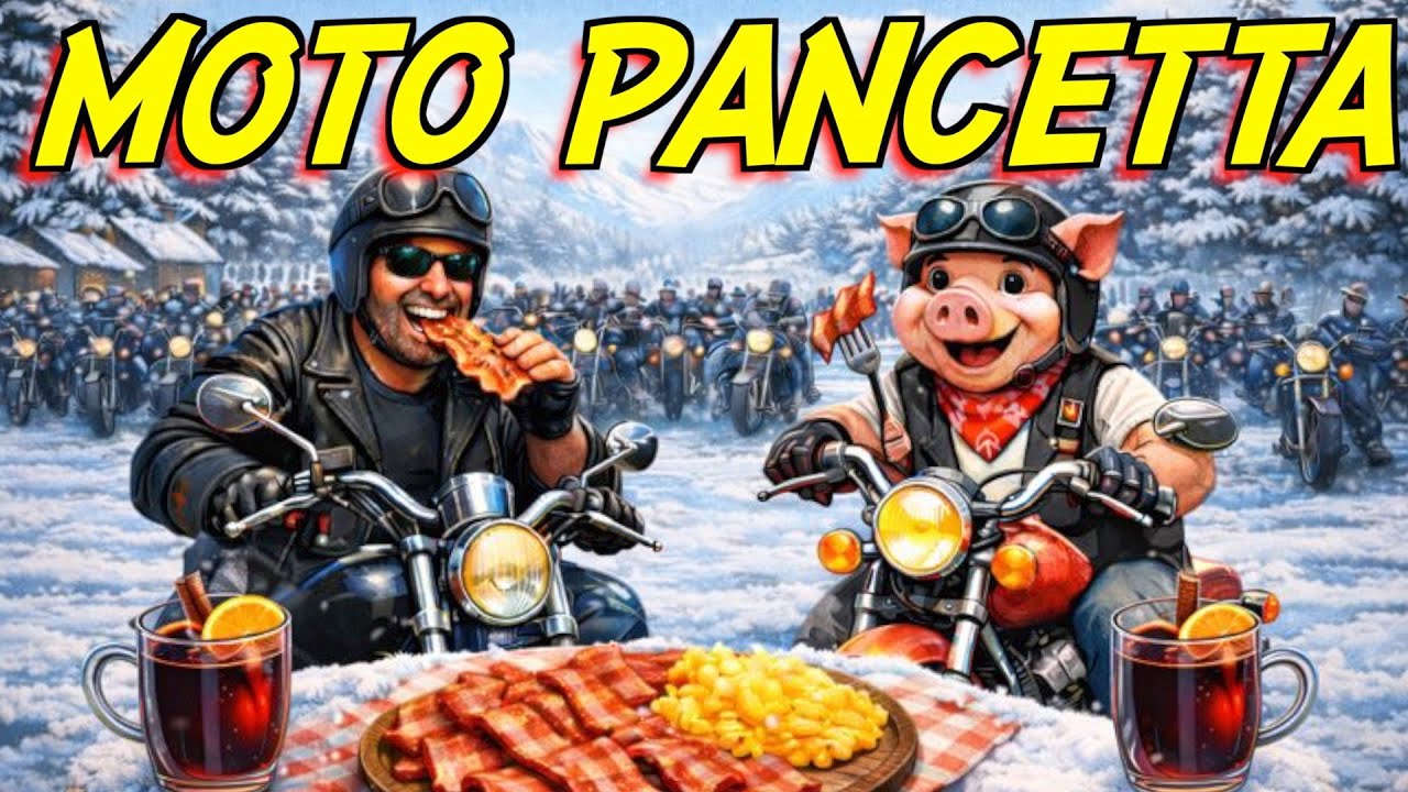 MOTOPANCETTA come INIZIARE al MEGLIO il NUOVO ANNO con AMICI MOTO PANCETTA e VIN BRULE'