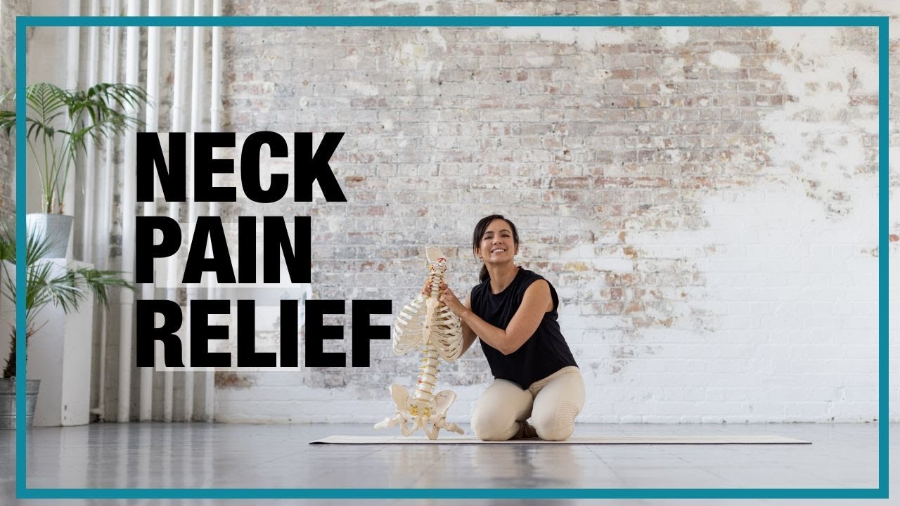 Yoga for Neck Pain ❇️ Deep Neck Flexors Yoga with Celest Pereira