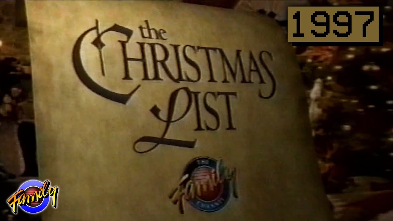 The Christmas List (Mimi Rogers) | 1997 The Family Channel Full Movie with Original Commercials