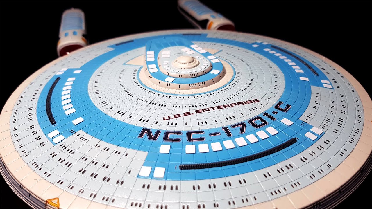 Как покрасить величественный USS Enterprise NCC-1701-C