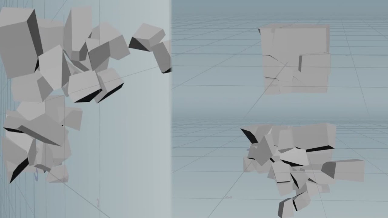 Drive velocities by normals for RBDS in Houdini | FREE TUTORIAL