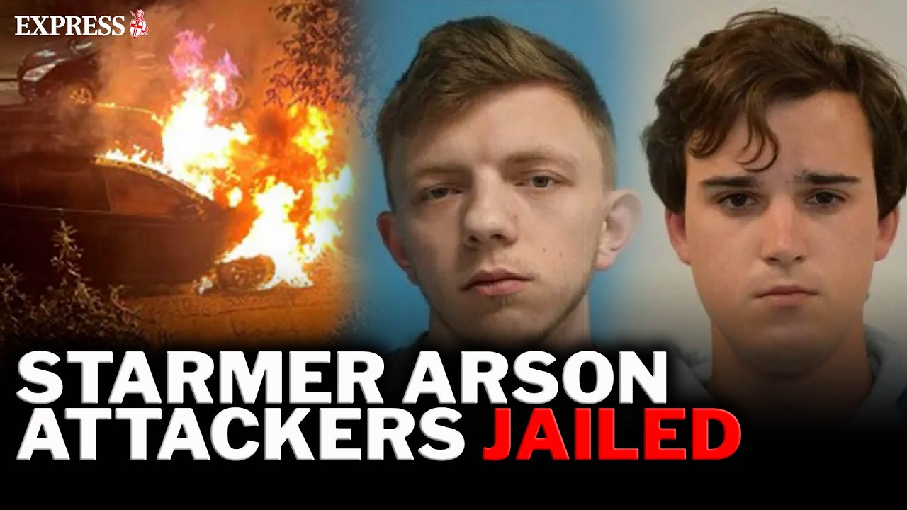 'MINDLESS' arsonists who set Keir Starmer's car ablaze jailed