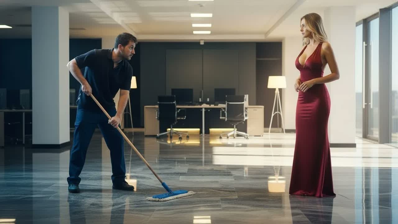 Single Dad Took the Night Shift—Shocked When the CEO Revealed She Saw Everything