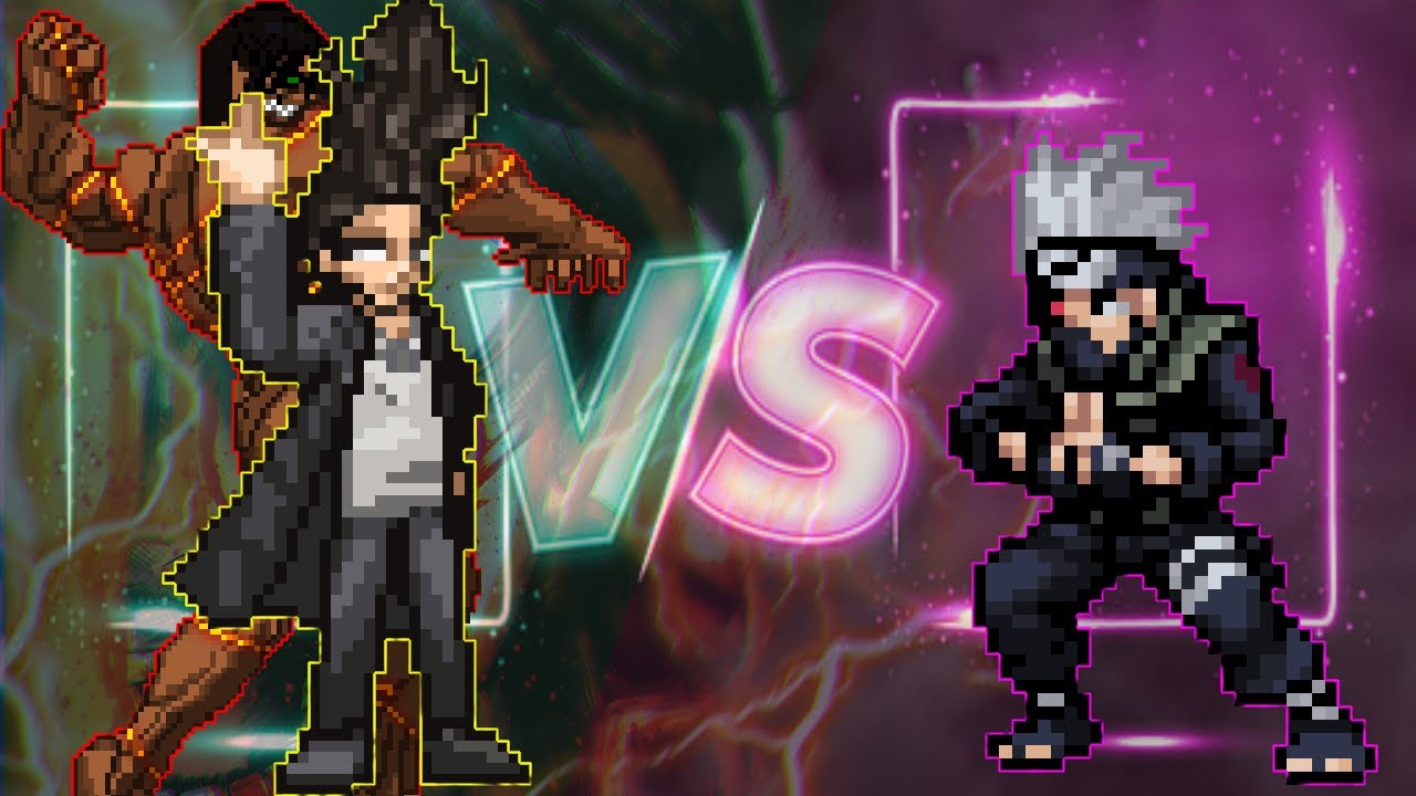 Eren VS Kakashi Jump Force Mugen v9 Anime Clash Mugen