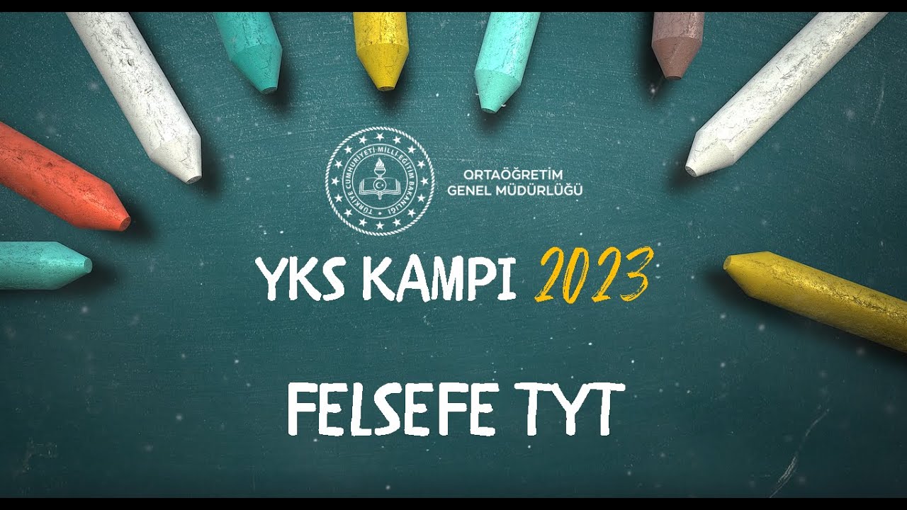 2023 YKS Kampı Felsefe-6 (TYT) (Ahlak Felsefesi)