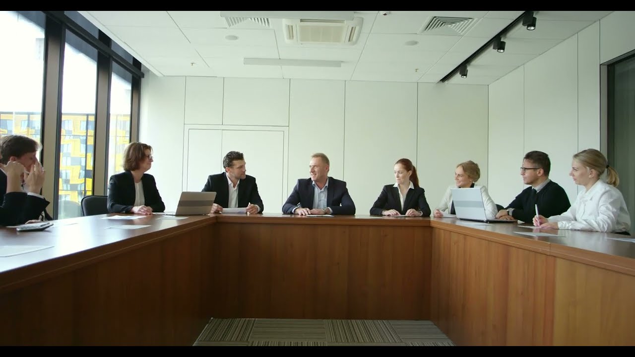 Business People at corporate meeting stock videos #royaltyfreevideo #stockfootage #stockvideo