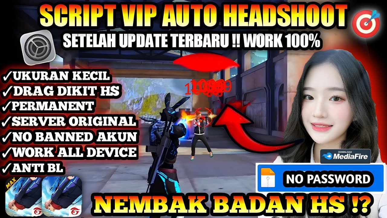 SCRIPT AIMLOCK NO DRAG HS‼️REGEDIT FF AUTO HEADSHOT !! TERBARU 2026 ANTI SERVER CHEAT & ANTI BANNED