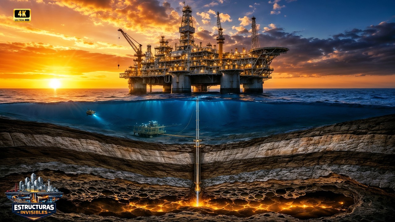 Plataformas Petroleras: C&oacute;mo Extraen Petr&oacute;leo Del Fondo Del Mar