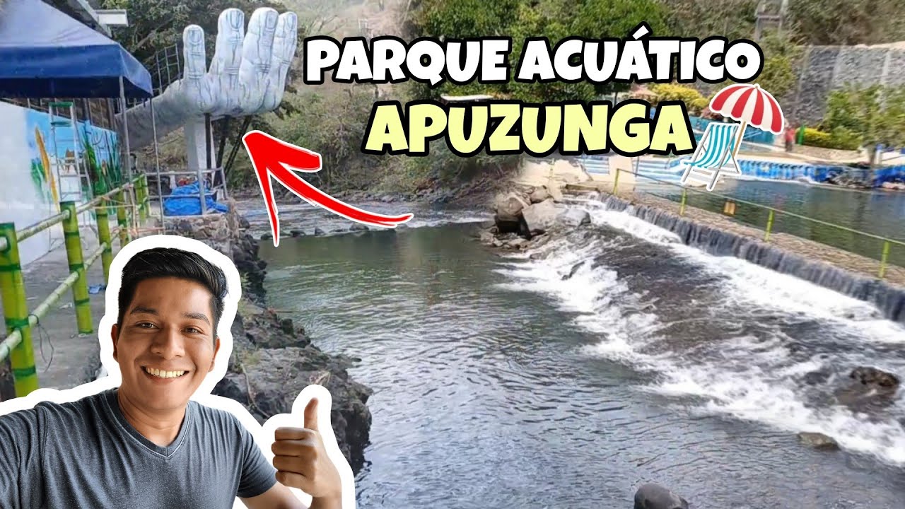 Asi luce el PARQUE ACUÁTICO mas FAMOSO de El SALVADOR 🇸🇻 APUZUNGA #2024 ☀️🏖