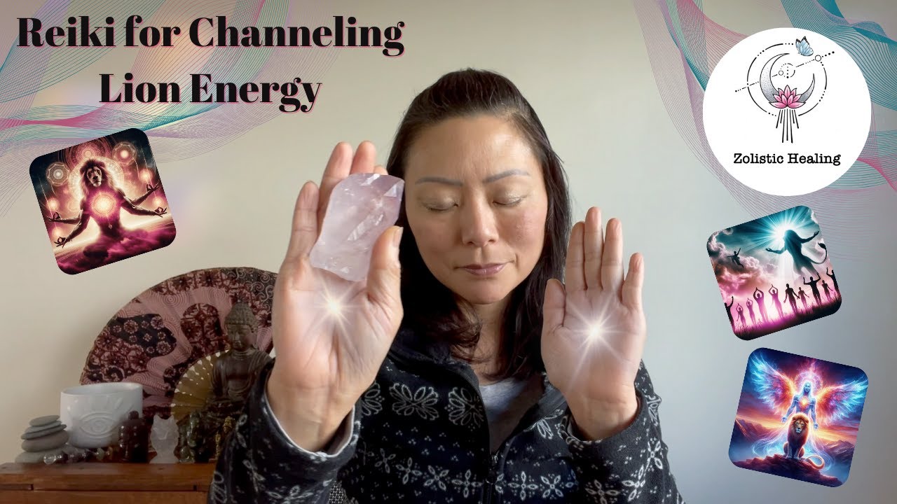 🔮 Channel Lion Energy 🦁 | Courage, Strength, Leadership | Reiki Energy & Sound Healing