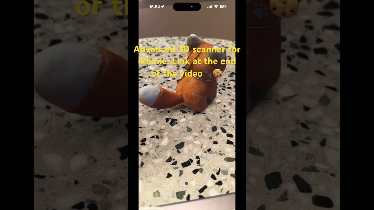 Advanced 3D scanner for iPhone. Scan your favorite objects. Download free 