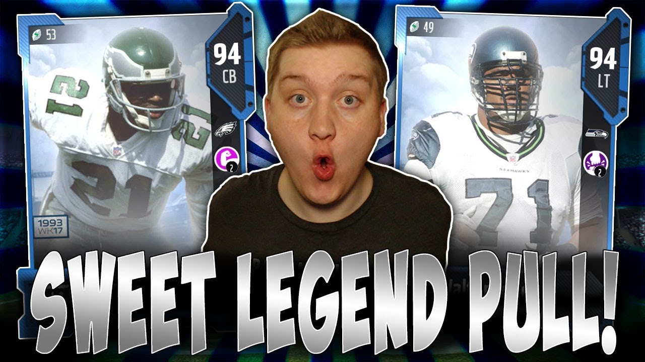 94 ERIC ALLEN AND 94 WALTER JONES! | SWEET LEGEND PULL! | MUT 18 LEGEND FANTASY PACK OPENING