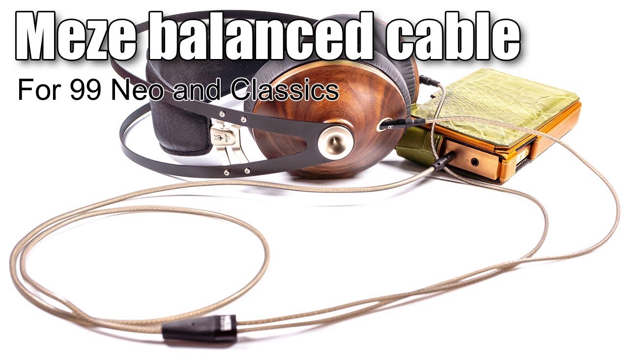 Meze balanced cable for 99 Classics and Neo