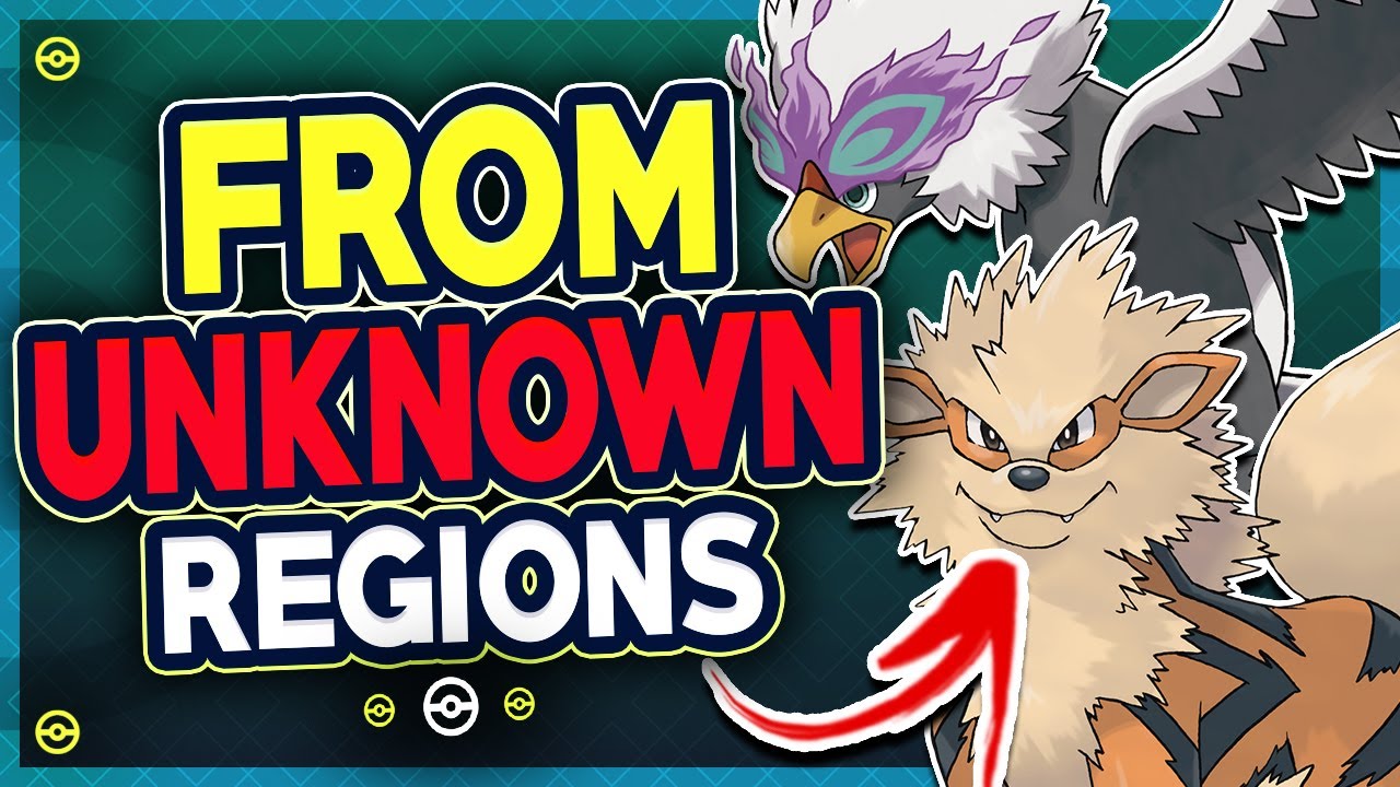 EVERY Pokémon That ISN'T From the Region it Debuted in