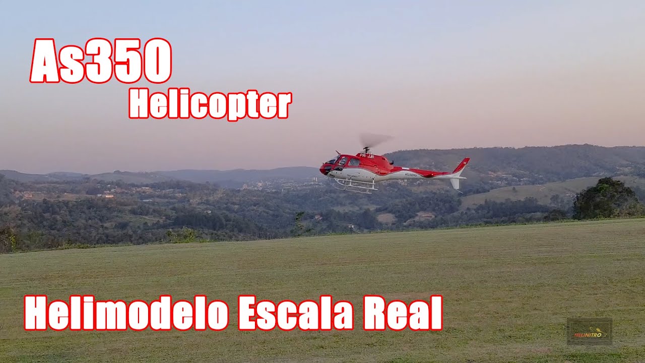 As350 Helimodelo escala el&eacute;trico Heli Marte S&atilde;o Paulo by Heli Nitro