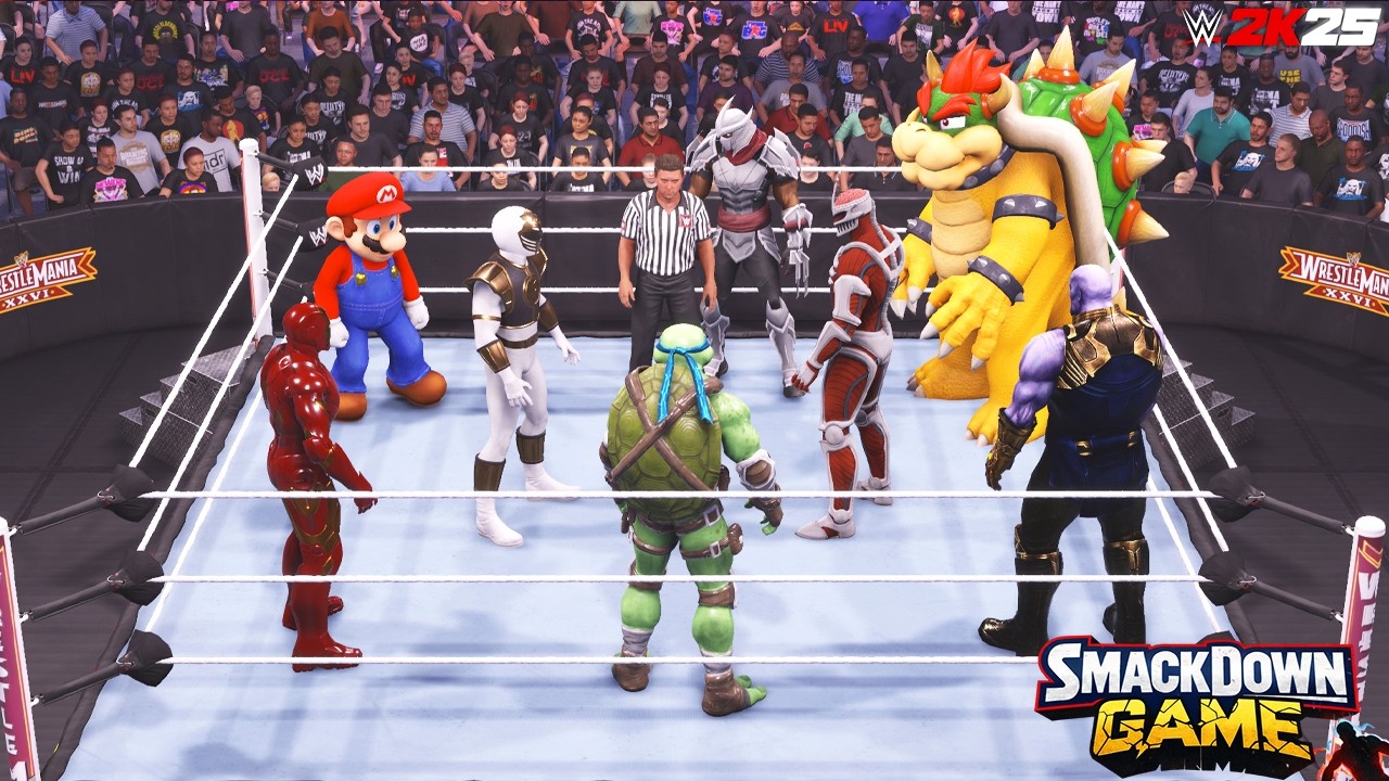 Multiverse Hero vs Villain Battle 🔥 WWE Undisputed Championship | WWE 2K26