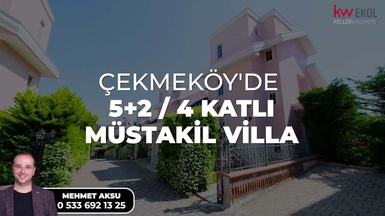 KW Ekol'den Çekmeköy'de Göz Kamaştıran Harika Bir Villa