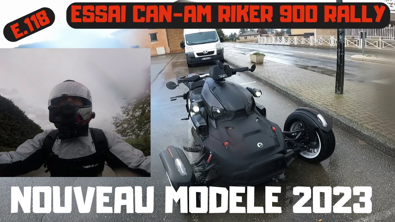 ESSAI NOUVEAU MODELE 2022/23  RYKER 900 RALLY DE CHEZ CAN-AM