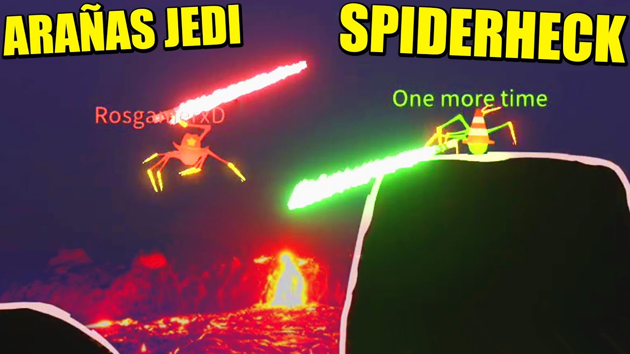DUELOS DE ARAÑAS JEDI CON ROSGAMER - SPIDERHECK