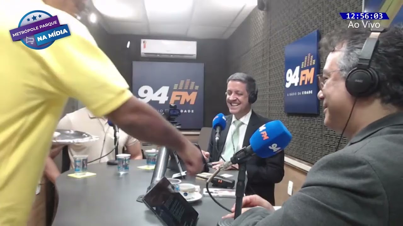 Metrópole Parque na Mídia: Cidade Notícias - 94FM (03/03/2026)