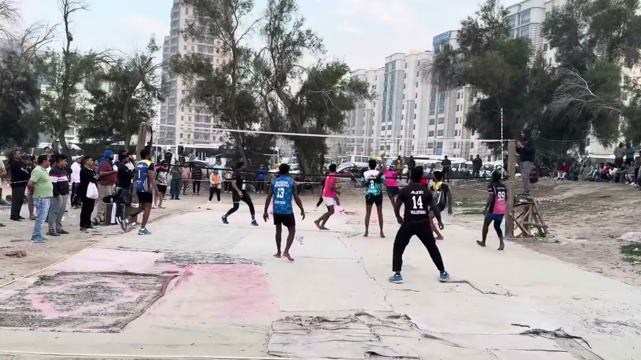 MKV #volleyball #vollyballtournament #final #match MKV vs #karnataka #winning moment #kuwait #sports