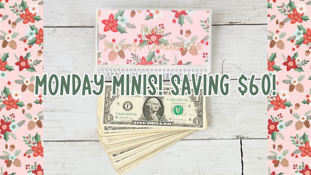 Monday Mini Savings Challenges | Saving $60 & Completing Another Challenge | #budgetingcommunity