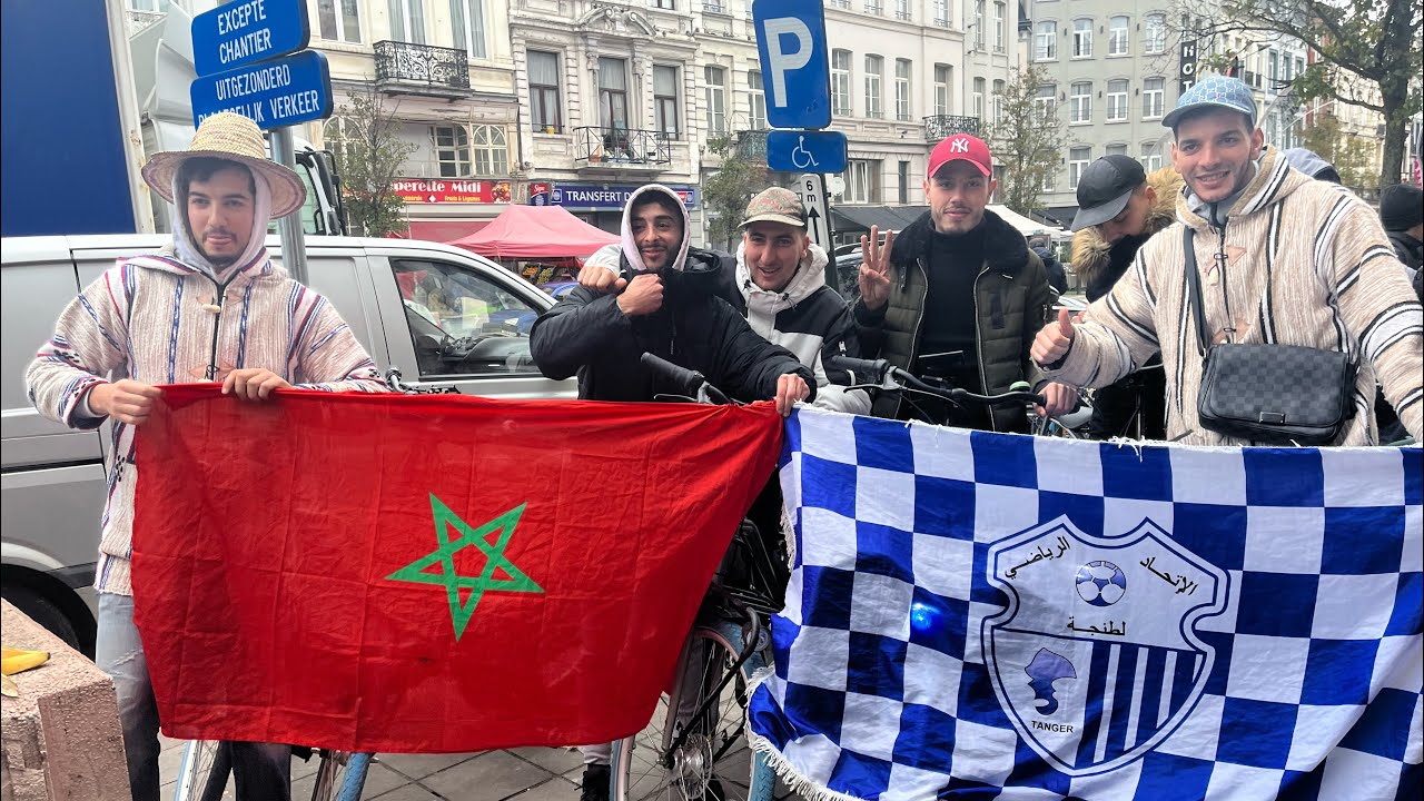 استعمرنا بلجيكا نهار د المنتخب ضد كرواتيا fkhatar tanjawa del mundo🇧🇪🇲🇦🫡