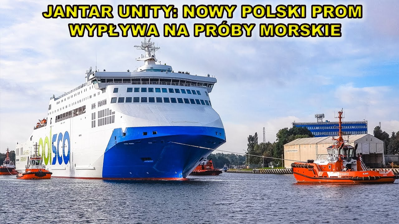 JANTAR UNITY: NOWY POLSKI PROM WYPŁYWA NA PRÓBY MORSKIE.