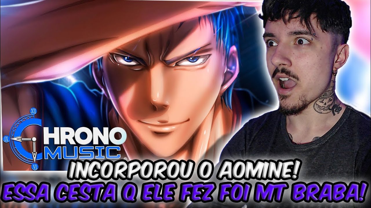 (ESSA CESTA...) REAGINDO ao Aomine (Kuroko no Basket) - PANTERA DA QUADRA | Chrono | REACT // Nai