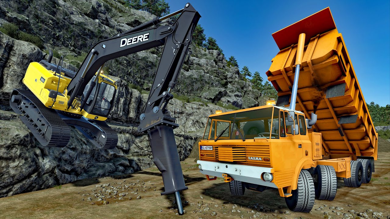 FS22 - Map Azura 002 🌲🚧🌲 - Forestry, Farming and Construction - 4K