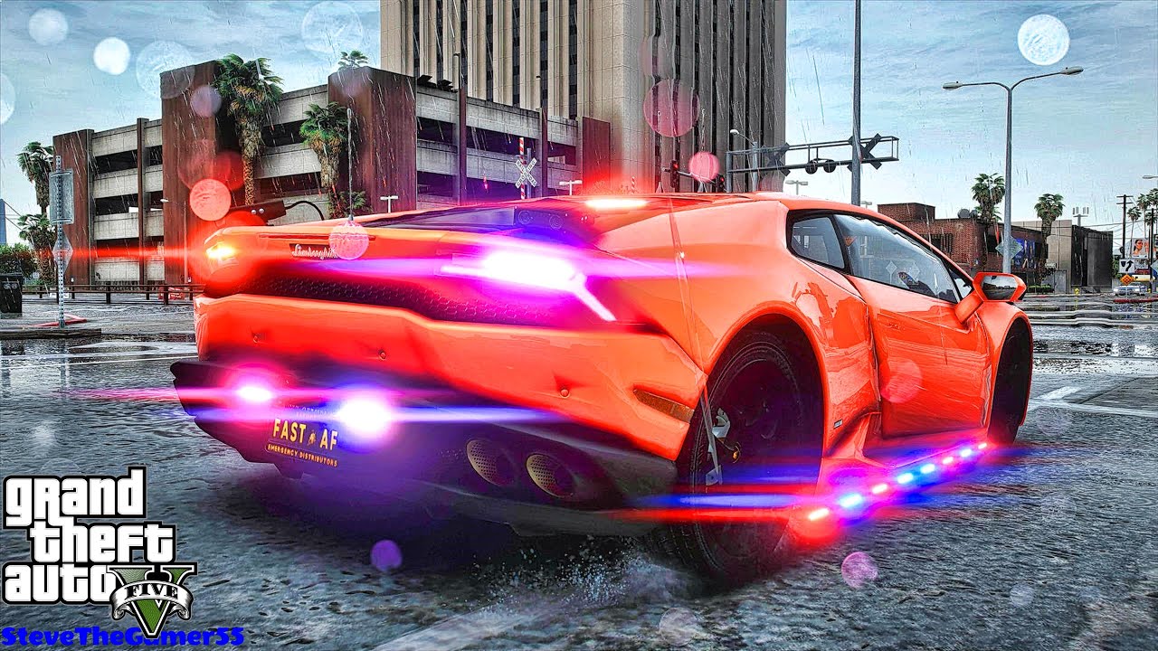 Playing GTA 5 As A POLICE OFFICER Supercars Sunday Patrol| GTA 5 Lspdfr Mod| 4K