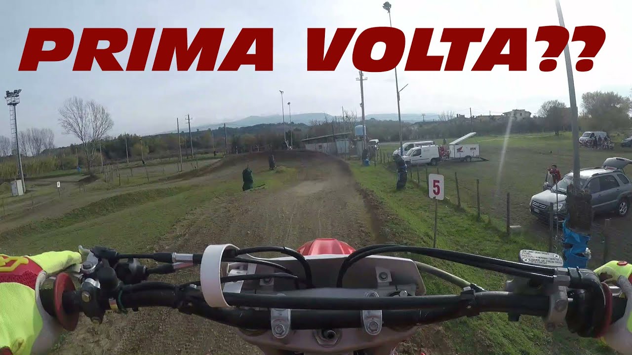 PRIMA VOLTA IN UNA PISTA DA MOTOCROSS! - 2° CROSSVLOG HONDA CRF250R