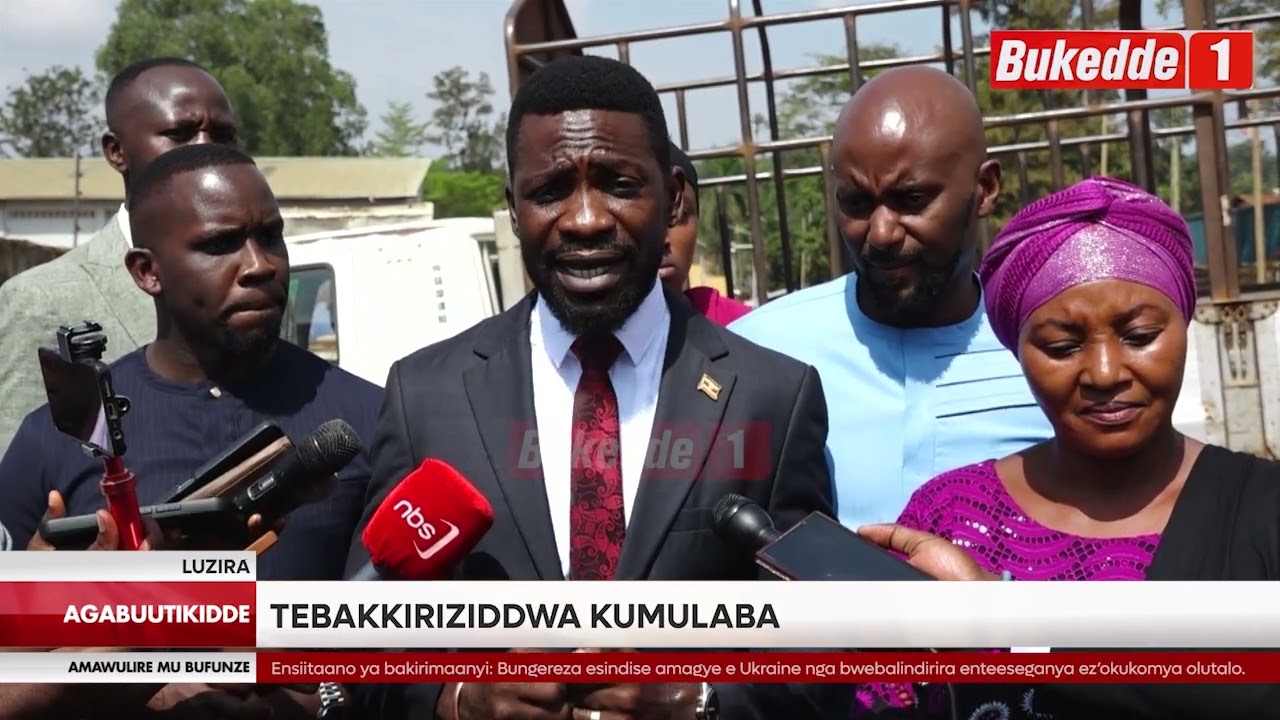 Agabbuutikidde:  Embeera ya Dr. Besigye. Aba NUP bagenze e Luzira okulaba ku Dr  Besigye
