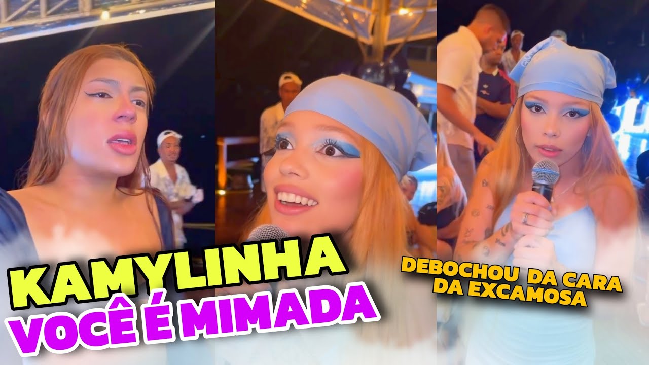 Eita! Kamylinha entrou na mente da EXCAMOSA e ela foi pra cima dela