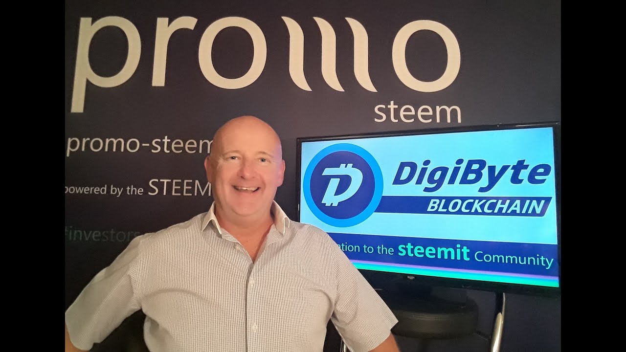 Presenting the DigiByte Blockchain & the DigiByte Community to the Steemit Community. Stephen Kendal