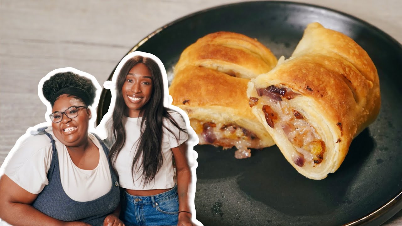 The Best Caramelised Plantain Sausage Rolls Ever!