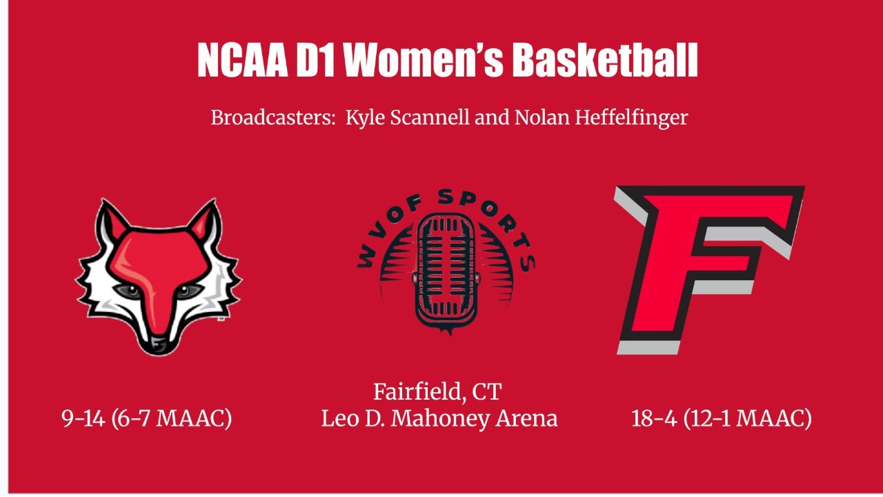 WVOF: Marist @ Fairfield (Fairfield Women's Basketball)