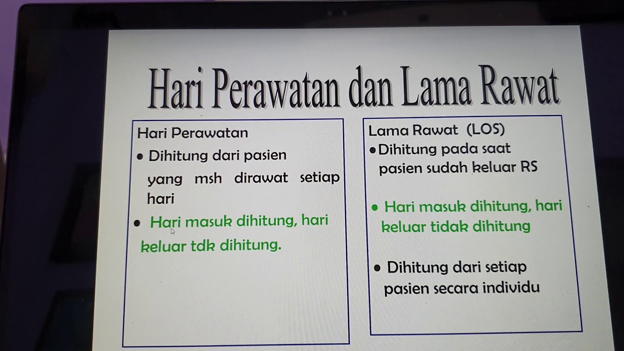 Cara  Menghitung BOR disertai Contoh Soal UKOM